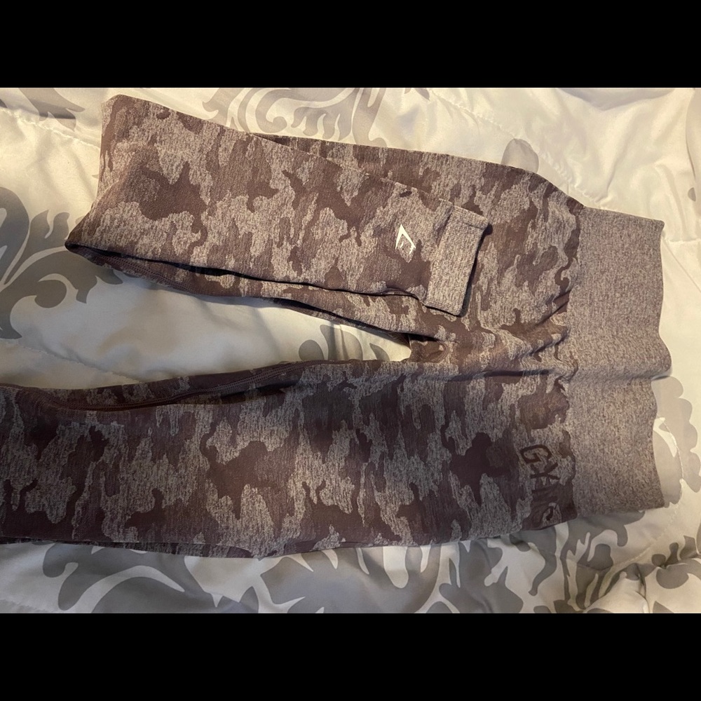 High wasted camo seamless